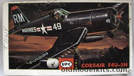 UPC 1/72 Ki-61 Tony - In F4U Box, 8016 plastic model kit